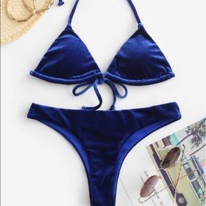 Plunge Velvet High cut Bikink - BRAND NEW